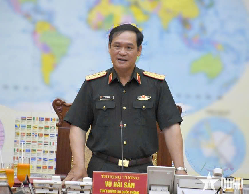 Thượng tướng Vũ Hải Sản chủ trì Hội nghị thông qua công tác chuẩn bị Đại hội Đảng bộ Tổng cục Hậu cần - Kỹ thuật​